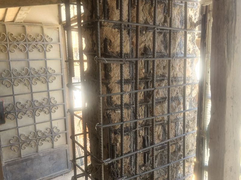 تدعيم أعمدة بقمصان خرسانية حتى الأساس
